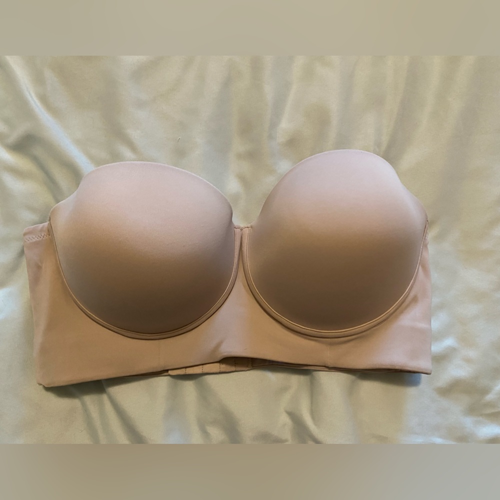 Seamless Strapless Nude Bra